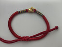 周六福（ZLF）  黄金手链女5D硬金足金十二生肖本命年编织红手绳 定价 马(宝宝款) 实拍图