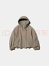 优衣库女装休闲连帽短外套/时尚百搭25秋冬新款479229 33 卡其色 2XL /165/100B 实拍图