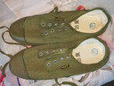 3537解放鞋男女帆布劳保鞋工地劳动鞋户外黄胶鞋透气军训防滑耐磨球鞋 军绿色 42 实拍图