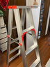 康鹏梯子家用折叠伸缩加厚铝合金人字梯室内多功能伸缩楼梯登高工程梯 加强款-1.5米加厚 实拍图