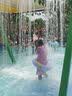 匹克儿童泳衣女小中童泳衣连体小公主裙子婴幼儿宝宝泡温泉泳衣170 实拍图