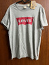 Levi's李维斯情侣美式宽松印花时尚简约舒适潮流纯棉圆领短袖T恤 灰色 002A0-0003 M 实拍图