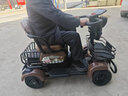 飞鸽老年代步四轮电动车老人代步车家用接送孩子残疾人景区观光车 600W48/60V裸车无电池充电器 实拍图