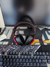 iKF V11 Pro7.1四模无线游戏耳机头戴式7.1环绕音效蓝牙有线电竞专用三角洲FPS无畏契约辨位 黑红色 实拍图