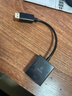 毕亚兹 DP转VGA转换器 Displayport转接VGA母头高清视频转接头线 大dp笔记本台式机电脑连接显示器投影仪 实拍图