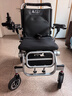 护卫神电动轮椅车老人轻便折叠旅行代步无刷智能全自动小金刚W76003 【6】遥控款/12安锂电池/省力电助推/约20公里 搭载“专利防翻系统”/无刷电机/电磁刹车/四重减震 实拍图