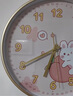 BBA挂钟创意卡通钟表挂表可爱家用客厅儿童房挂墙时钟萌萌兔30cm 实拍图