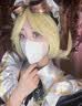 COSER专用3d立体口罩cosplay伪娘显脸小高颜值一次性夏季薄款透气 【黑色】3D立体口罩3包 共30个【每个都有独立包装】 实拍图