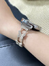 添赋适用小米watch S4 41mm/5/3/2表带S1/Pro镶钻蝴蝶手链color1/2小米9/8pro/华米手表链式女款表带 星光色【镶钻蝴蝶】 适用：小米WatchS4(41mm表盘)-18 实拍图