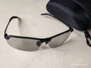 村田稻夫钓鱼眼镜 看鱼漂高清偏光太阳镜男变色开车眼镜 黑框变色片 实拍图