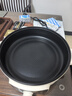 美的（Midea）家用电饼铛烙饼锅 三明治机早餐煎烤机电火锅 电炒锅烤肉锅 65mm加深 多功能锅 抗菌电煎锅JKE3062 实拍图