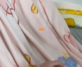 爱贝迪拉（AIBEDILA）婴儿盖毯宝宝冰丝小毯子莫代尔新生儿夏季薄款被子儿童空调夏凉被 【店铺爆款】双层丨花语兔（针织冰丝） 70*120cm 实拍图