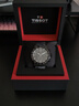天梭（TISSOT）手表男速敢系列黑武士三眼石英男表运动男士腕表送男友送老公礼物 T125.617.33.051.00 黑武士 实拍图