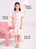笛莎（DEESHA）【7A抑菌】女童睡裙公主风小女孩纯棉夏季薄款透气中大童连衣裙 实拍图