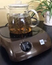 米技（MIJI）电陶炉电磁炉 德国米技炉 精致小巧 小型电煮茶炉 家用办公便携茶炉 I900咖色 900W 实拍图