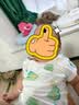 贝瑞加（Babyprints）宝宝连体衣2件装婴儿短袖包屁衣夏季纯棉三角爬服A类薄款 绿66 实拍图