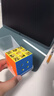GAN魔方三阶儿童益智玩具启蒙早教比赛用磁力礼物356ME金蟒蛇年版 实拍图