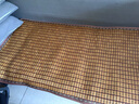 李记花果山沙发垫夏季凉垫麻将凉席沙发坐垫麻将块凉席竹席防滑垫贵妃可定制 窄边碳化色【双牛筋+防滑底】 80*200cm 实拍图