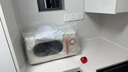 美的小滋味系列微波炉变频家用小型奶油风百搭复古转盘式一级能效低频轻音20L预制菜加热（M2H1） 实拍图