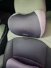 汽车头枕护颈枕车用靠枕座椅腰靠套装车内脖枕记忆棉护腰车载枕头 【双拼灰】回弹乳胶 舒享头枕【一个装】 实拍图