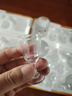 青苹果白酒杯分酒器套装 一口杯小酒杯刻度12件套家用饭店用 实拍图