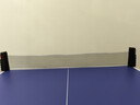 乒乓球网架便携式清仓价拦网挡网标准网乒乓球网拍通用球台可伸缩 黑色【便携式网架】 实拍图