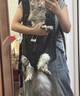 WAKYTU狗包外出便携包狗狗背带猫狗出行背狗神器宠物双肩胸前背包黑色XL 实拍图