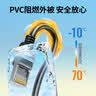 绿联六类网线 纯铜CAT6类千兆网络监控连接线 电脑宽带家用扁平跳线成品网线 扁线黑1米50184 实拍图