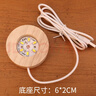 TaTanice水晶球摆件桌面夜灯女生小鹿玻璃球儿童发光玩具女孩开学生日礼物 实拍图