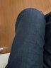 真维斯（Jeanswest）牛仔裤男2025秋季冰丝薄款宽松直筒裤百搭男裤子休闲长裤黑色36 实拍图