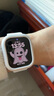 Apple/苹果 Watch Series 10智能手表蜂窝款46毫米玫瑰金色铝金属表壳淡桃粉色运动型表带M/L MWYN3CH/B 实拍图