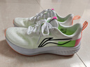 李宁赤兔7丨跑步鞋男鞋中考体测跳绳透气马拉松专业竞速训练运动鞋 【反光款】标准白/荧光浅荧绿(003款)-14 【赤兔7】 39.5 实拍图
