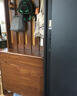 新款新中式挂衣架鞋柜家用门口入户隔断一体储物柜客厅玄关胡桃色 胡桃色83长 师傅上门安装 实拍图