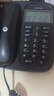 摩托罗拉（Motorola）数字无绳电话机 无线座机 子母机一拖一 办公家用 内线对讲 大屏幕清晰免提固话套装CL101C(黑色) 实拍图