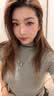 梵昇昱简约银色水滴钛钢项链女2026新款高级感不掉色长款毛衣链装饰配饰 水滴项链-短款 实拍图