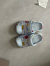 巴布豆儿童拖鞋男童女童洞洞鞋沙滩鞋宝宝凉鞋幼儿凉拖夏季 浅兰 160码 实拍图