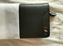 波斯丹顿男士钱包头层牛皮商务短款多功能钱夹竖款休闲撞色拉链学生卡包男 实拍图