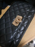 CHARLES&KEITH经典菱格链条小方单肩斜挎包包女包生日礼物CK2-70160131 Black黑色 小包 实拍图