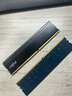 光威（Gloway）64GB(32GBx2) DDR4 3600 台式机内存条 龙武 马甲条 海力士CJR CL18 深空银 实拍图