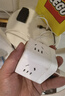 公牛（BULL）20W PD苹果快充魔方插座/插线板/插排/接线板 Type-c+USB+3插孔全长3米白色 GNV-UU2203C 总控开关 实拍图