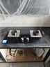 海尔变频静音抽油烟机燃气灶具套装30m³超大吸力顶侧双吸式吸油烟机家用三件套二件套 【猛火烟灶套装D】烟机+灶具（Q2BE53） 实拍图