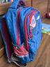CAMS悬浮减重书包一到四年级减负护脊轻便双肩包 海洋琥珀蓝  S02911S 实拍图