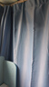 京东京造黑贝妮蓝色窗帘 99%全遮光成品窗帘布卧室客厅挂钩式 宽1.5*高2米 实拍图