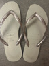 havaianas明星同款Slim细带夹脚女人字拖平底海边沙滩夏情侣拖鞋 2719-浅棕色 35-36 巴西码 实拍图