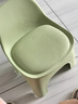 麦田儿童凳家用塑料小凳子客厅矮凳换鞋凳儿童靠背椅子浴室防滑洗澡凳 靠背护腰-绿色中号【加厚防滑 圆润边角】 实拍图
