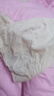 AB【3条】女精梳棉质高腰抗菌三角裤舒适透气妈咪裤L640 肤色1条+粉色1条+豆沙1条 /共 3条 4XL 实拍图