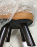 家逸四脚实木小凳子家用换鞋凳客厅小板凳办公室脚踏矮凳沙发凳软包 实拍图