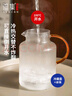 雅集 茶壶冷水壶凉水壶玻璃杯耐高温大容量家用办公柠檬果汁壶泡茶壶 实拍图