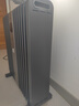 美的（Midea）【硬钢科技】取暖器/电暖器/电暖气家用/取暖炉/WIFI智能遥控加宽14片双擎取暖电热油汀HYX22TR 实拍图