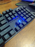 AOC GKM410机械键盘鼠标套装 有线键鼠套装 游戏办公 电脑笔记本键盘 全尺寸 黑色 红轴 实拍图